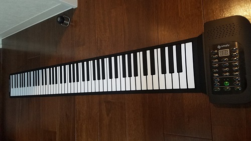 ロールピアノの全長